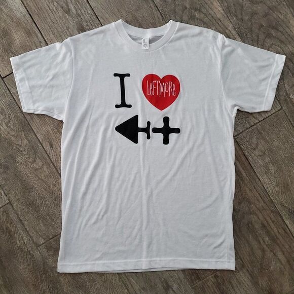 NWOT I heart Leftmore short sleeve shirt - Picture 1 of 7